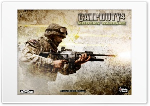 Call Of Duty 4 Modern Warfare Ultra HD Wallpaper for 4K UHD Widescreen desktop, tablet & smartphone