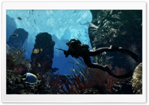 Call Of Duty Ghosts - Deep Underwater Ultra HD Wallpaper for 4K UHD Widescreen desktop, tablet & smartphone