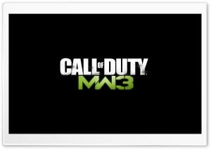 Call Of Duty MW3 Logo Ultra HD Wallpaper for 4K UHD Widescreen desktop, tablet & smartphone