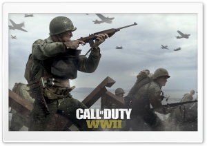 Call of Duty WWII Ultra HD Wallpaper for 4K UHD Widescreen desktop, tablet & smartphone