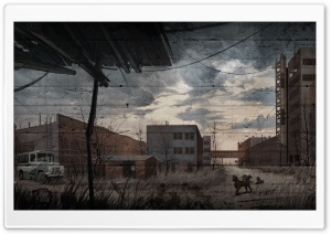 Call Of Pripyat Art Drawing Ultra HD Wallpaper for 4K UHD Widescreen desktop, tablet & smartphone