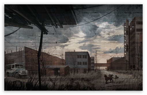 HD wallpaper: stalker, art backgrounds, zone, chernobyl, Download 3840x2400  stalker