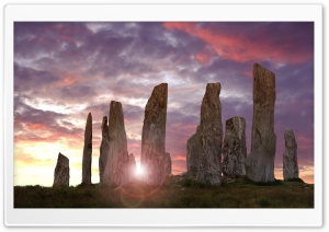 Callanish Stones Ultra HD Wallpaper for 4K UHD Widescreen desktop, tablet & smartphone