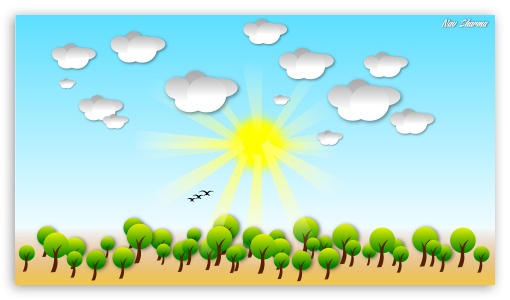Calm Forest UltraHD Wallpaper for HD 16:9 ;