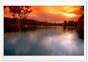 Calm Lake Ultra HD Wallpaper for 4K UHD Widescreen desktop, tablet & smartphone