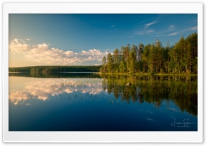 Calm, Lake, Finland, Peaceful Scenery, Wilderness Escape, Scenery 4K UHD Wallpaper for Widescreen and UltraWide Desktop, UltraHD TV, Smartphone, Tablet