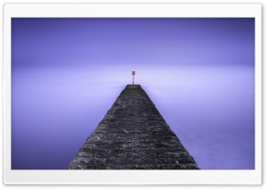 Calm Ocean Aesthetic Ultra HD Wallpaper for 4K UHD Widescreen desktop, tablet & smartphone