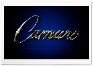Camaro Emblem Ultra HD Wallpaper for 4K UHD Widescreen desktop, tablet & smartphone