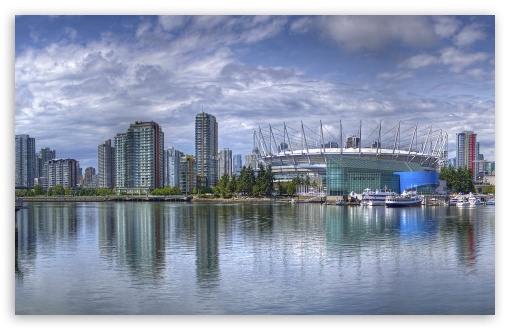 Canada Houses Coast Water British Columbia Vancouver UltraHD Wallpaper for HD 16:9 ; Widescreen 16:10 5:3 ; Fullscreen 4:3 3:2 ;