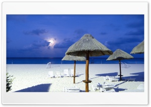 Cancun Night Ultra HD Wallpaper for 4K UHD Widescreen desktop, tablet & smartphone