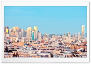 Candy Coated San Francisco Ultra HD Wallpaper for 4K UHD Widescreen desktop, tablet & smartphone