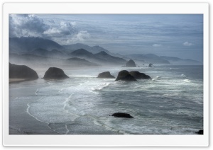 Cannon Beach, Oregon,  United States Ultra HD Wallpaper for 4K UHD Widescreen desktop, tablet & smartphone