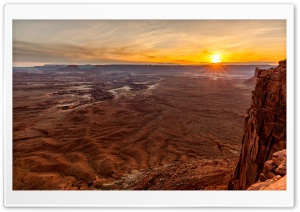 Canyonlands National Park, Sunset Ultra HD Wallpaper for 4K UHD Widescreen desktop, tablet & smartphone