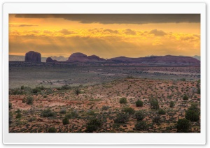 Canyonlands Sunset Ultra HD Wallpaper for 4K UHD Widescreen desktop, tablet & smartphone