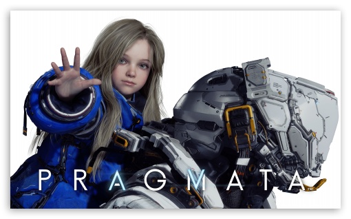 Capcom PRAGMATA 2026 Video Game UltraHD Wallpaper for UHD 16:9 ; HD 16:9 ; UltraWide 21:9 24:10 ; Widescreen 5:3 ;