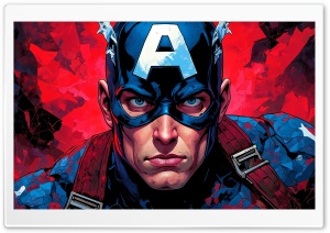 Captain America 4K UHD Wallpaper for Widescreen and UltraWide Desktop, UltraHD TV, Smartphone, Tablet