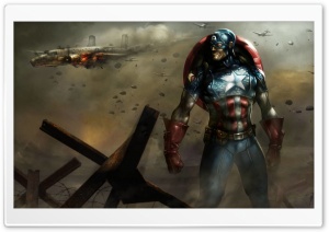 Captain America Ultra HD Wallpaper for 4K UHD Widescreen desktop, tablet & smartphone