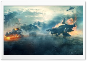 Captain America The Winter Soldier Battlefield Ultra HD Wallpaper for 4K UHD Widescreen desktop, tablet & smartphone