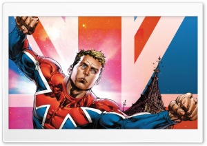 Captain Britain Ultra HD Wallpaper for 4K UHD Widescreen desktop, tablet & smartphone