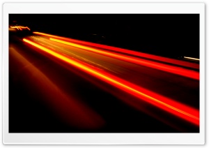 Car Light Trails Ultra HD Wallpaper for 4K UHD Widescreen desktop, tablet & smartphone