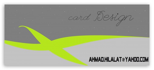 Card Design - Green UltraHD Wallpaper for UltraWide 21:9 ;