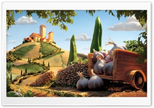 Carl Warner Food Landscape Ultra HD Wallpaper for 4K UHD Widescreen desktop, tablet & smartphone