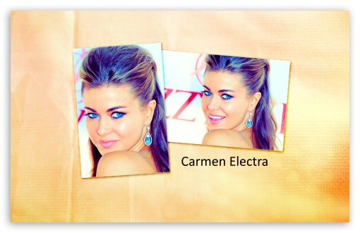 Carmen Electra UltraHD Wallpaper for Widescreen 16:10 ;