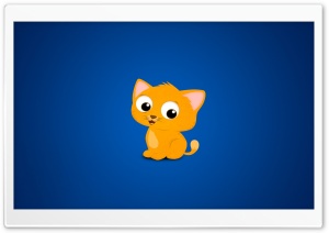Cartoon Kitten Ultra HD Wallpaper for 4K UHD Widescreen desktop, tablet & smartphone