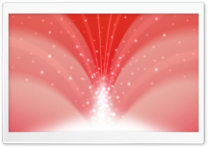 Cascade Of Magic Powder Light Red Ultra HD Wallpaper for 4K UHD Widescreen desktop, tablet & smartphone