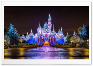 Castle, Christmas Ultra HD Wallpaper for 4K UHD Widescreen desktop, tablet & smartphone