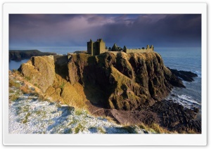 Castle on the Cliff Ultra HD Wallpaper for 4K UHD Widescreen desktop, tablet & smartphone