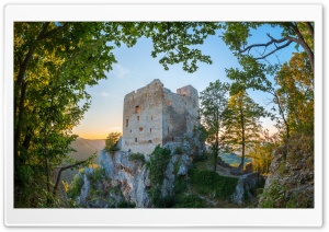 Castle Ruins Ultra HD Wallpaper for 4K UHD Widescreen desktop, tablet & smartphone