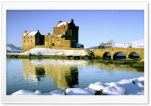Castle Winter Ultra HD Wallpaper for 4K UHD Widescreen desktop, tablet & smartphone