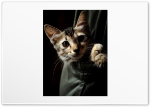 Cat in pocket Ultra HD Wallpaper for 4K UHD Widescreen desktop, tablet & smartphone