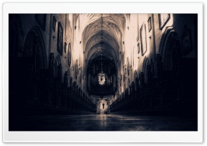 Cathedral Interior Ultra HD Wallpaper for 4K UHD Widescreen desktop, tablet & smartphone