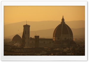 Cathedral of Saint Mary of the Flower, Florence, Italy Ultra HD Wallpaper for 4K UHD Widescreen desktop, tablet & smartphone
