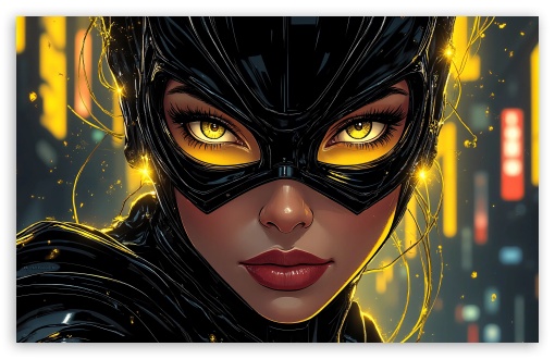 Catwoman UltraHD Wallpaper for Widescreen 16:10 ;