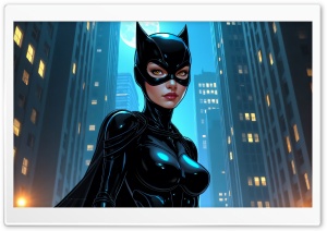 Catwoman 4K UHD Wallpaper for Widescreen and UltraWide Desktop, UltraHD TV, Smartphone, Tablet
