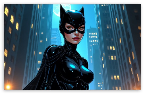 Catwoman UltraHD Wallpaper for Widescreen 16:10 ;