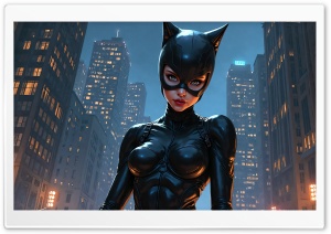 Catwoman 4K UHD Wallpaper for Widescreen and UltraWide Desktop, UltraHD TV, Smartphone, Tablet