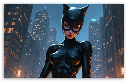 Catwoman UltraHD Wallpaper for Widescreen 16:10 ;