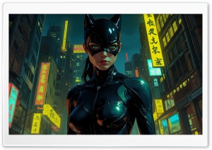 Catwoman 4K UHD Wallpaper for Widescreen and UltraWide Desktop, UltraHD TV, Smartphone, Tablet