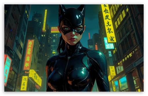 Catwoman UltraHD Wallpaper for Widescreen 16:10 ;