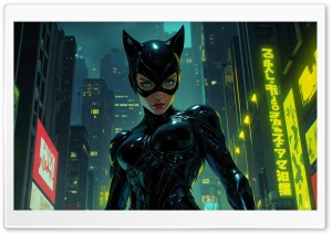 Catwoman 4K UHD Wallpaper for Widescreen and UltraWide Desktop, UltraHD TV, Smartphone, Tablet