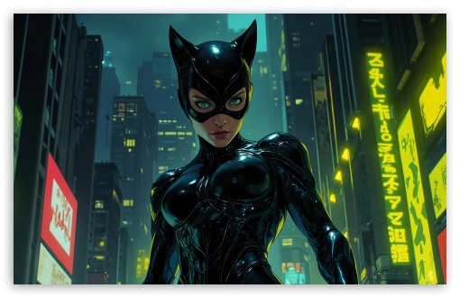 Catwoman UltraHD Wallpaper for Widescreen 16:10 ;