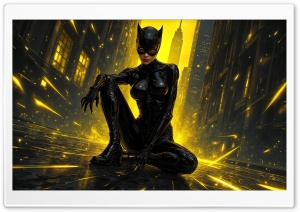 Catwoman 4K UHD Wallpaper for Widescreen and UltraWide Desktop, UltraHD TV, Smartphone, Tablet