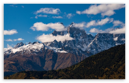 Caucasus Mountains Landscape Georgia UltraHD Wallpaper for UHD 16:9 ; HD 16:9 ; UltraWide 21:9 24:10 32:9 32:10 ; Widescreen 16:10 ; Fullscreen 3:2 ; Tablet 1:1 ; Mobile 9:16 9:19.5 9:20 9:21 9:22 ; Dual 16:10 16:9 ;