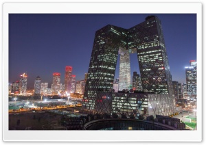 CCTV Building, Beijing, China Ultra HD Wallpaper for 4K UHD Widescreen desktop, tablet & smartphone