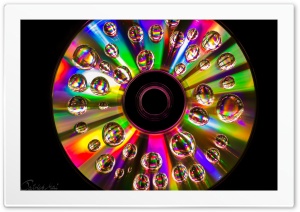 CD Rainbow Colors Ultra HD Wallpaper for 4K UHD Widescreen desktop, tablet & smartphone
