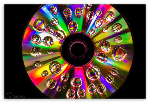 CD Rainbow Colors UltraHD Wallpaper for Standard 3:2 Fullscreen DVGA HVGA HQVGA ( Apple PowerBook G4 iPhone 4 3G 3GS iPod Touch ) ; Mobile 3:2 - DVGA HVGA HQVGA ( Apple PowerBook G4 iPhone 4 3G 3GS iPod Touch ) ;